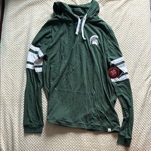 Colosseum Athletics Mist Green Button Hoodie Brand New Never Worn SWT Size XL